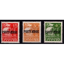 1919-20 - Danmark - AFA PF 10-11 og 13 - Frimærke - Postfrisk.